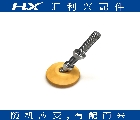 M16X100X80黃膠墊萬向腳杯